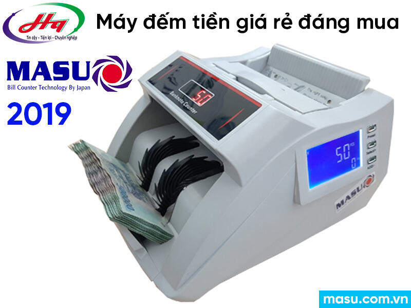 máy đếm tiền MASU 2019